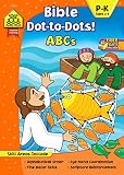 School Zone - Bible Dot-to-Dots! ABCs Workbook - Ages 3 to 6, Preschool to Kindergarten, Christian Scripture, Old & New Testament, Connect the Dots, Alphabet, and More (Inspired Learning Workbook)