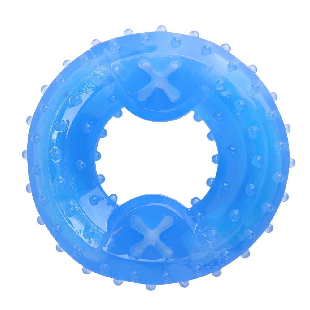 SALALIS Juguete Refrescante para Perros, Rompecabezas de Verano, Juguete Congelado para Perros, Juguete para Masticar con Comida Filtrante, Divertidos Juguetes Congelados para Aliviar el