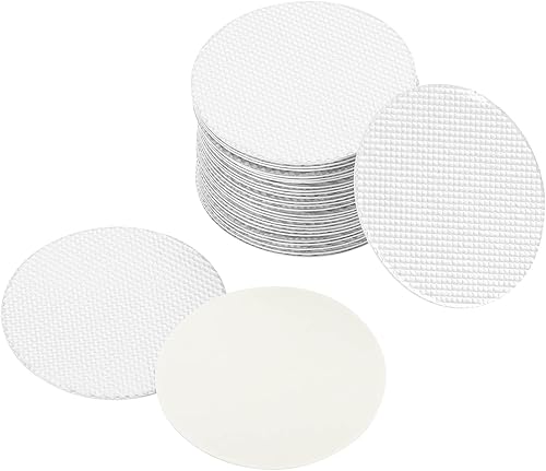 Miniatura 27 de PATIKIL Revestimiento de tapa de papel de aluminio de 0.94 pulgadas, 100 revestimientos de sellado térmico resistentes a inducción de manipulaciones