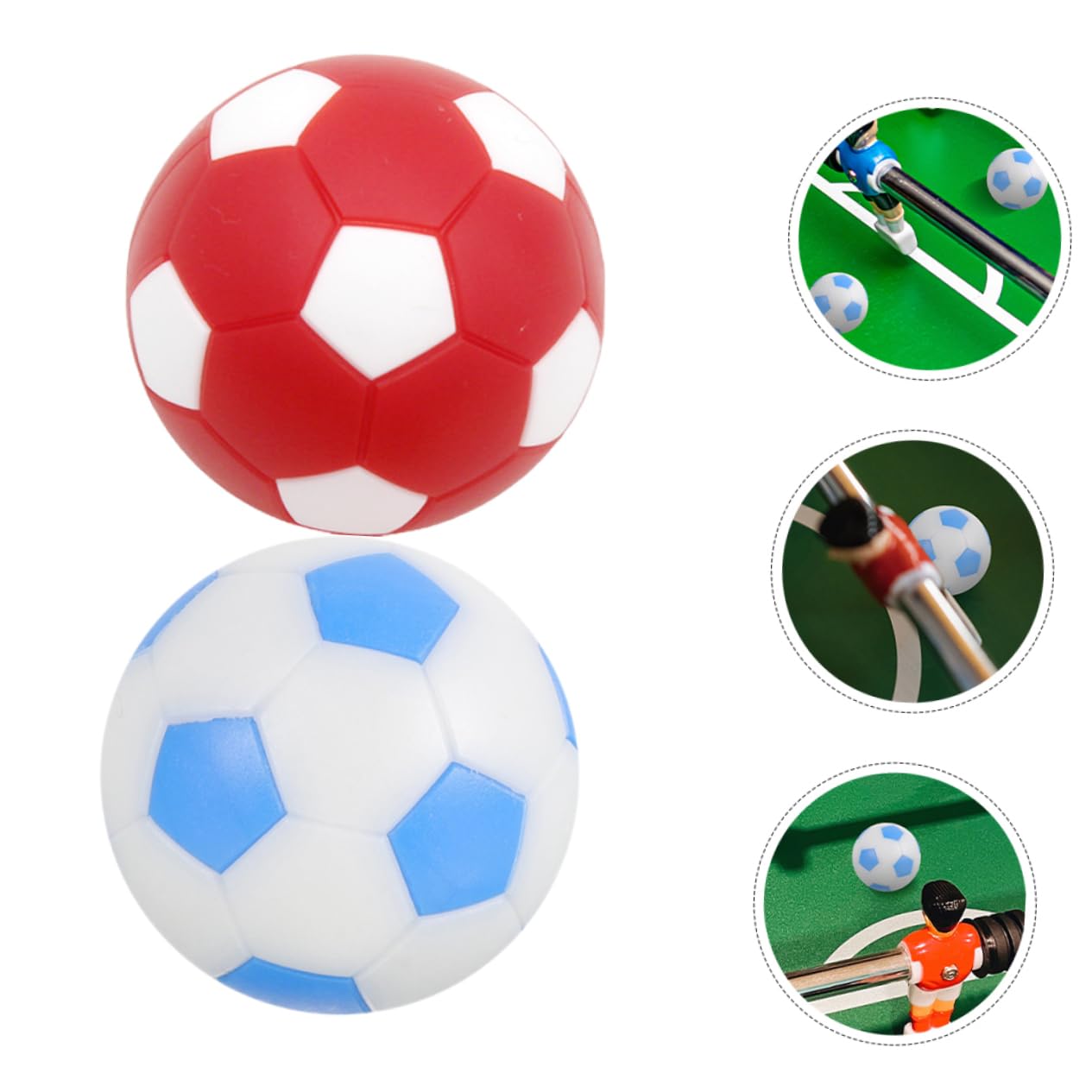 Yardwe 12 Pièces Balles Plastique Foot Balle De Rechange Accessoires Accessoire