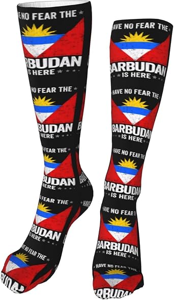 Unisex Athletic Long Socks Novelty High-Calf Socks Knee High Tube Socks Cushion Thick Socks 20in For Running Travel