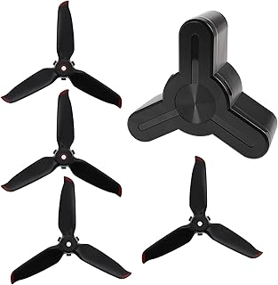 2 Pairs 5328S Propellers with Propeller Storage Case Compatible with DJI FPV Combo Drone Accessories 5328S Propellers Blades with Anti-Fall Protection Box