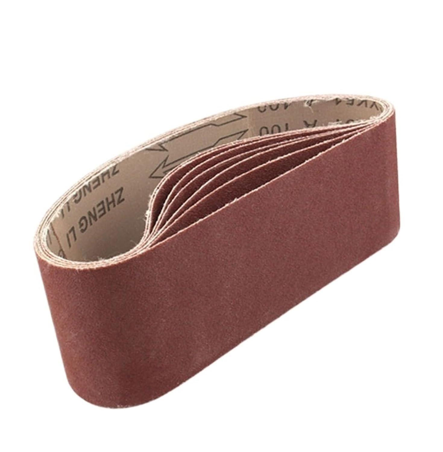 100x610mm Abrasive Sanding Belts 60-320 Grit Sander Belts for Grinding Stainless Steel Metal Polishing and Rust Removal 5Pcs/Set(100_610MM)