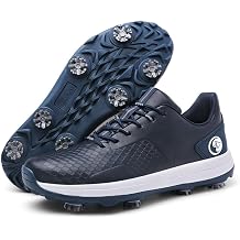 Waterproof Men Golf Shoes Professional Male Golf Sports Sneakers Spike Men Golf Wears 8 Spikes Turf Walking Sneakers