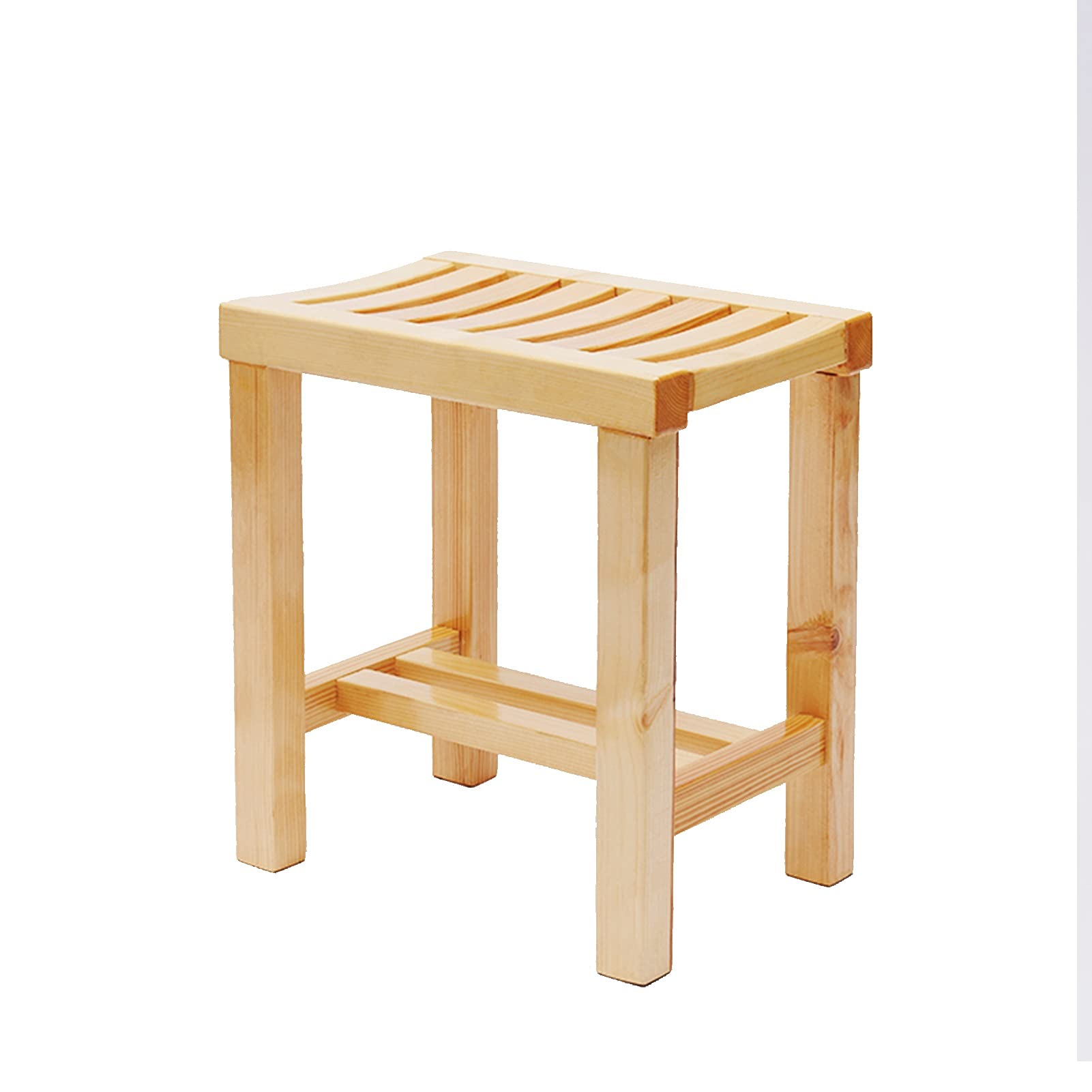 Repose-pieds de douche en bois stable pour faciliter le rasage quotidien