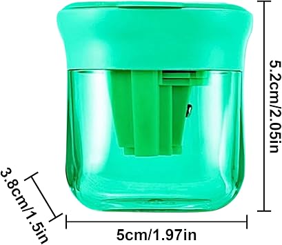 Pencil Sharpener for Student Dustproof Pencil Sharpener with Lid | Compact School Supplies - for Girls Boys Teens Women Men