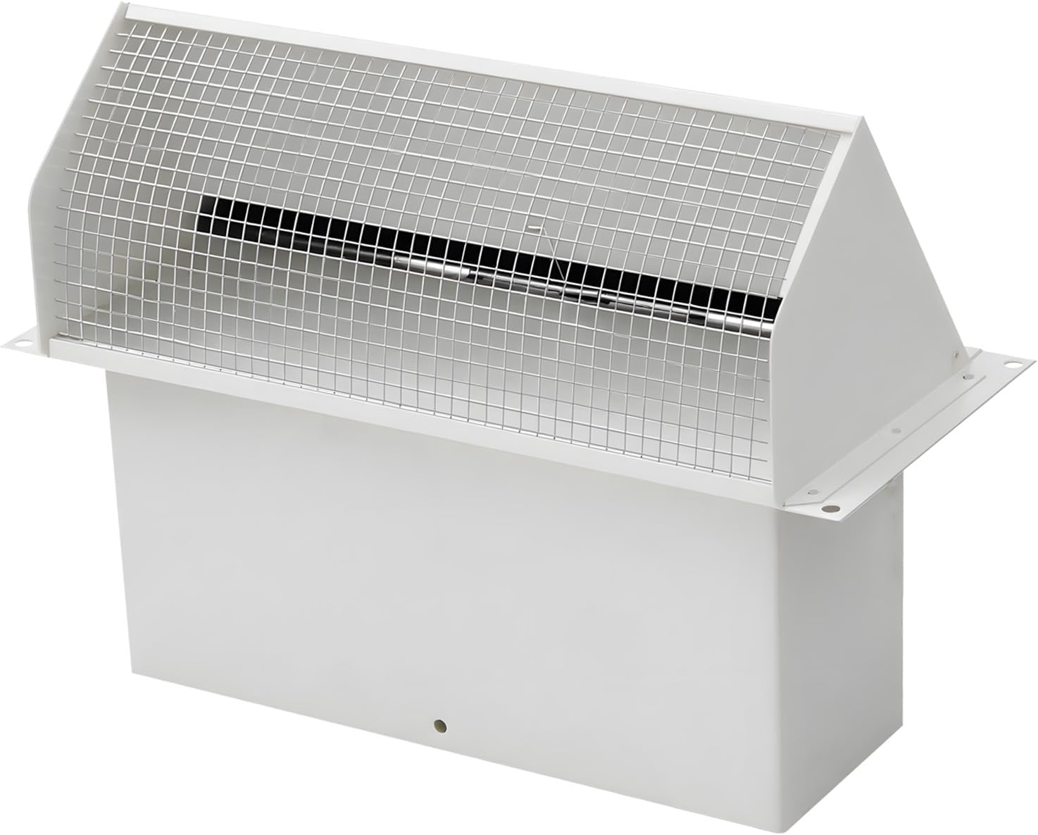 Wall Vent Cap for Broan Exhaust Fan ​for Kitchen Range Hood Bathroom Exhaust Dryer Vent for 3-1/4" x 10" (white)