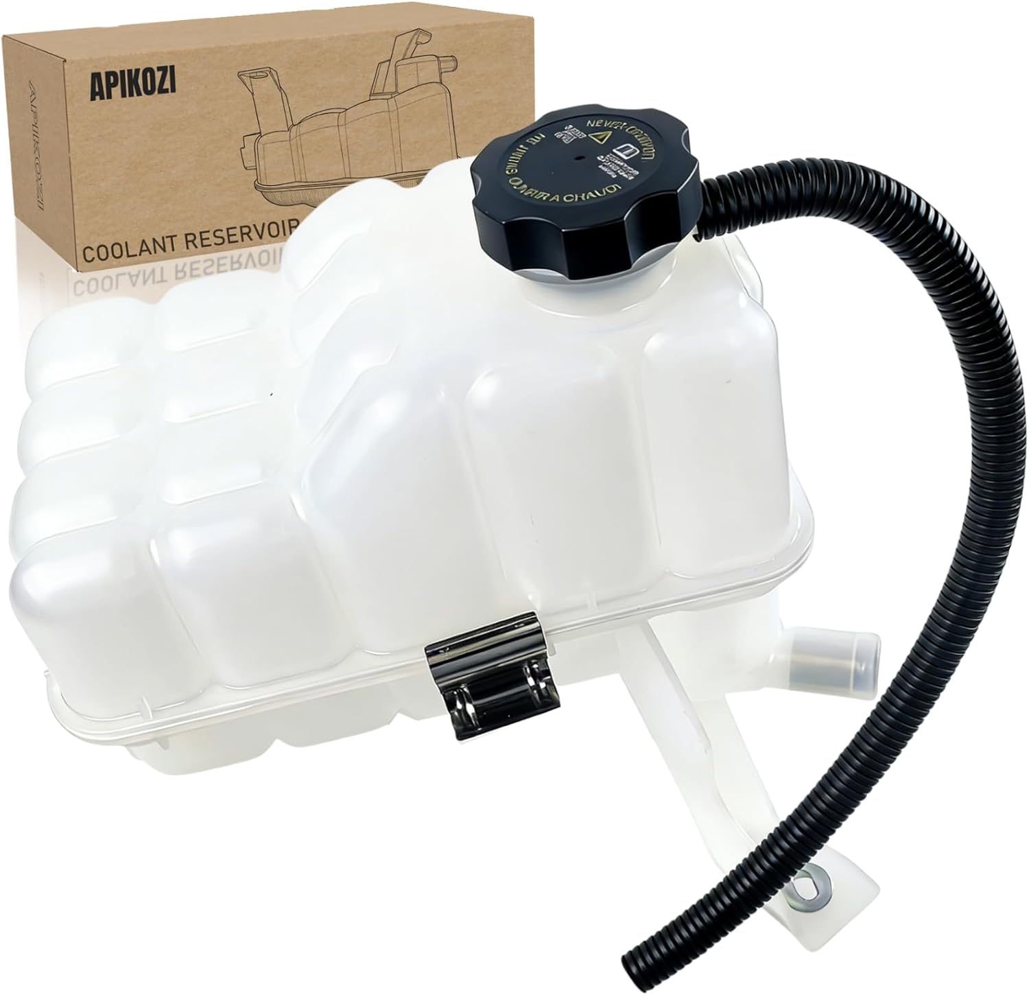 603-102 Engine Coolant Expansion Reservoir Overflow Tank w/Cap & Sensor Fit for Chevy Avalanche Tahoe Silverado Cadillac Escalade ESV Hummer H2 GMC Yukon XL Sierra 1500 2500 3500 Classic 15203949