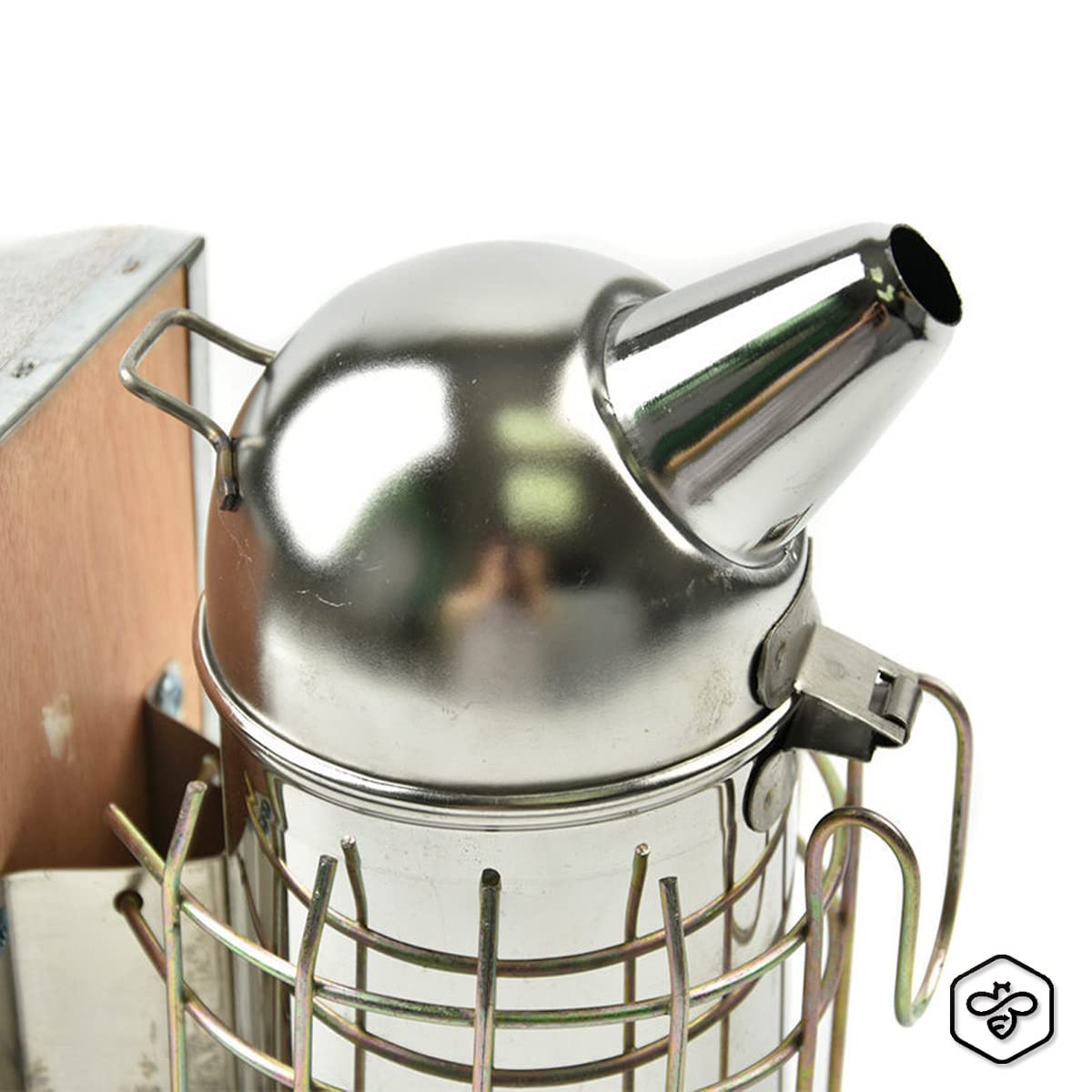 Affumicatore inox BeePro con protezione ø 8 cm.