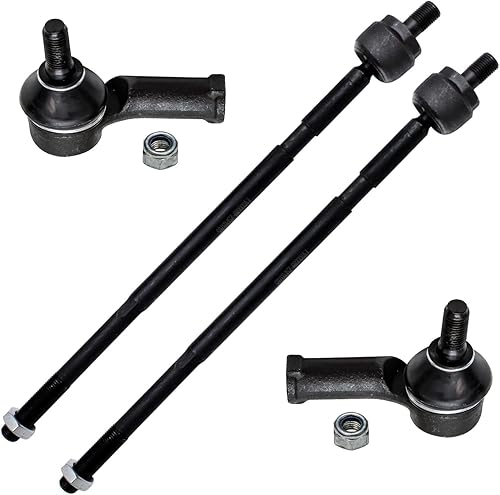 Miniatura 94 de Detroit Axle - 4 barras de acoplamiento delanteras para Chevrolet Trailblazer GMC Envoy 2002-2009 2003 2004 2005 2006 2007 2008 Reemplazo de
