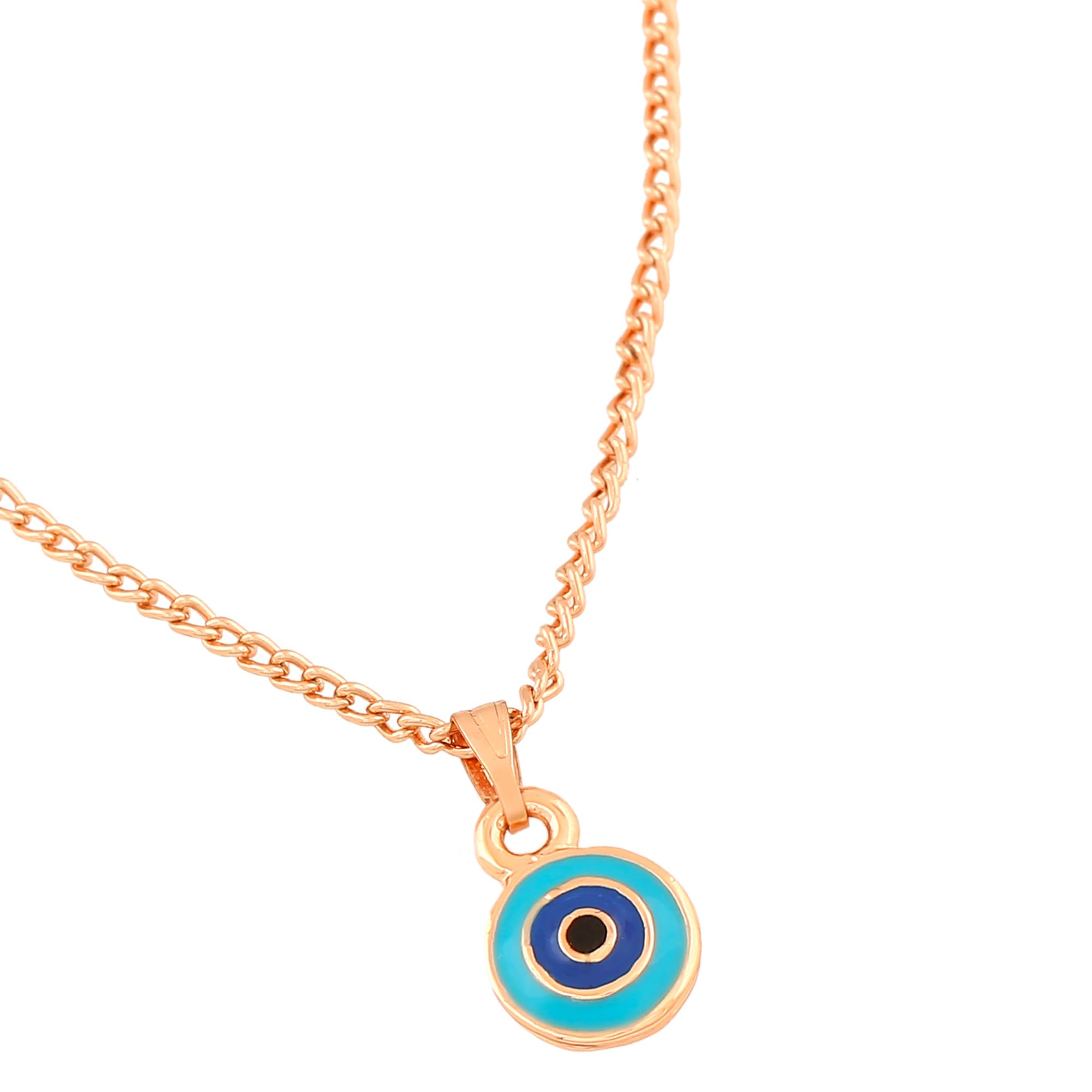 Round Shaped Evil Eye Charm Pendant/Necklace for Girls & Women's-image-13