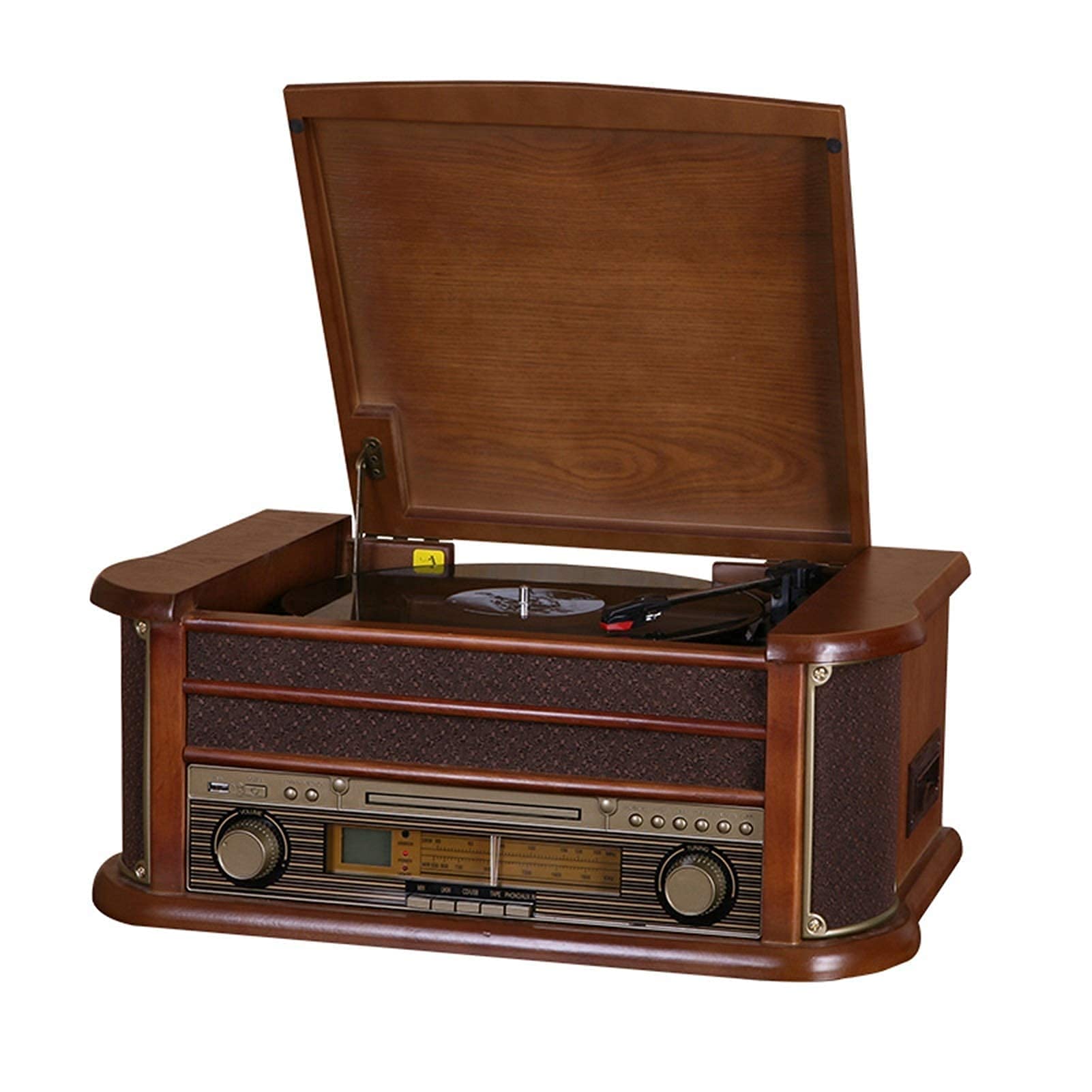 Record Players Radio Sound LP Vinyl Record Player Bluetooth Retro Desktop  Gramophone Vintage Record Player recorder Every family