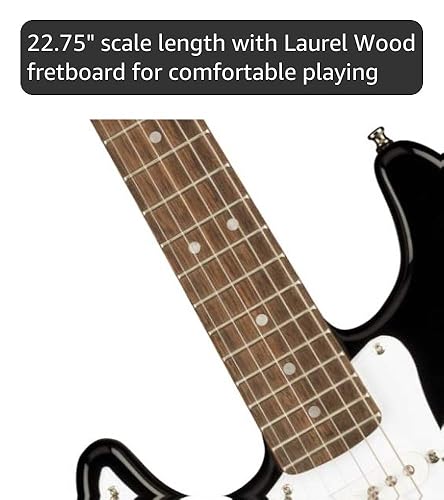 Amazon.com: Squier Mini Stratocaster Electric Guitar, with 2-Year