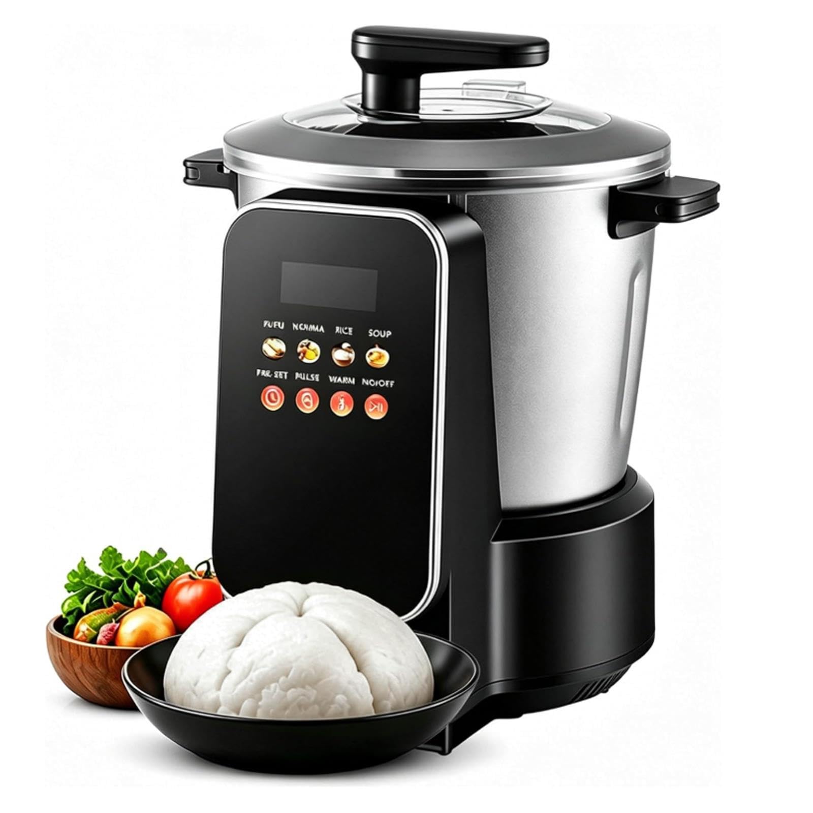 Máquina Para Hacer Fufu De ñame Machacado Con Motor