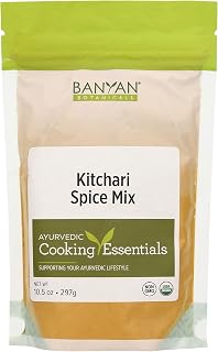 Banyan Botanicals Kitchari Spice Mix – Ayurvedic Kitchari Seasoning Made with Organic Herbs & Spices – for Ayurvedic Cleanses & Digestive Health – 10.5 oz – Non GMO Sustainably Sourced Vegan