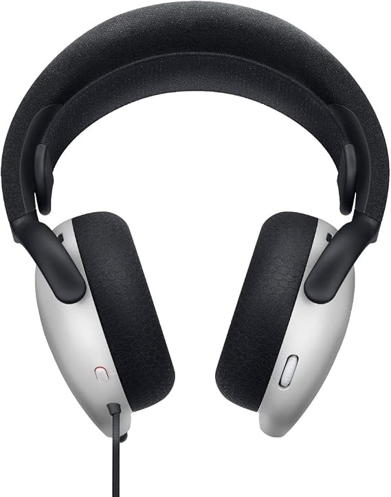 Alienware Wired Gaming Headset - AW520H |Windows | Headset (USB) | Hi-Res Audio | Headphone Microphone | 20-40000 Hz | Weight 337 g