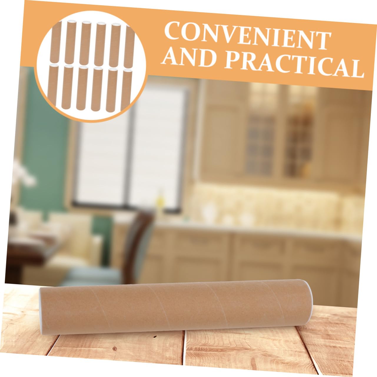 12 pièces Lot de Tubes Ronds Papier Kraft pour Rangement et Transport Affiches Documents et Pratique pour Artistes et Étudiants
