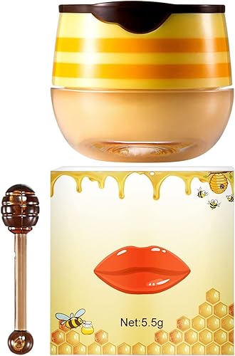 Exfoliante labial con miel y fresa y propóleos bálsamo hidratante nutritivo mascarilla exfoliante prevención hidratante grieta seca para labios