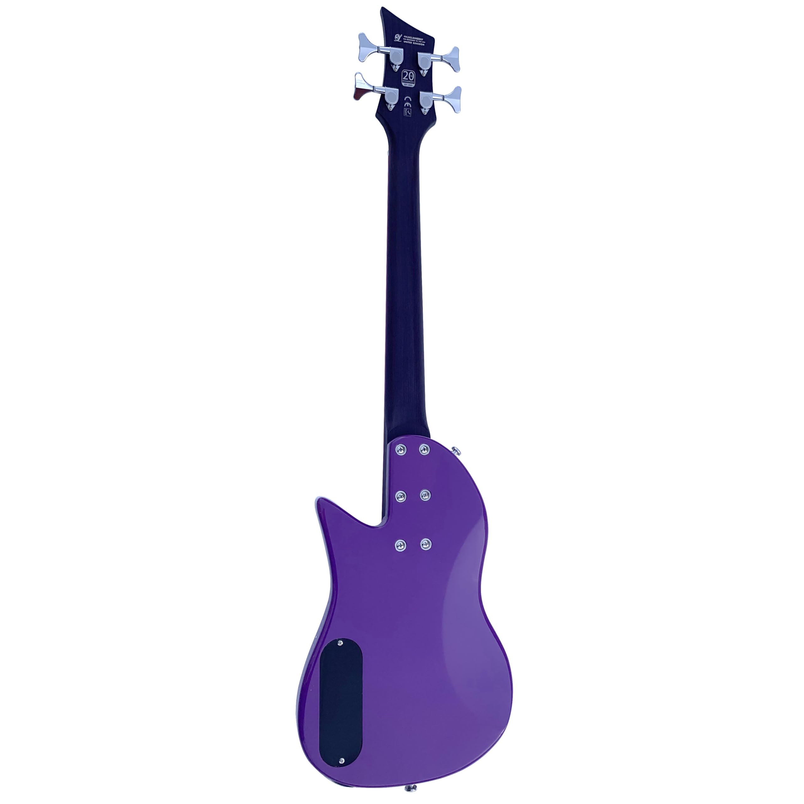 Lindo Kawa Electric Travel Bass Guitar | Japanese River Graphic
