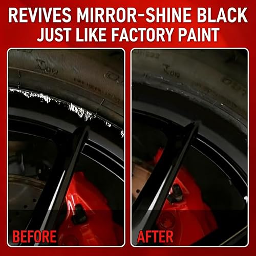 Miniatura 19 de SMAPHY Pintura de retoque de llantas plateadas, bolígrafo de pintura de retoque para reparación de llantas de automóvil, color plateado satinado