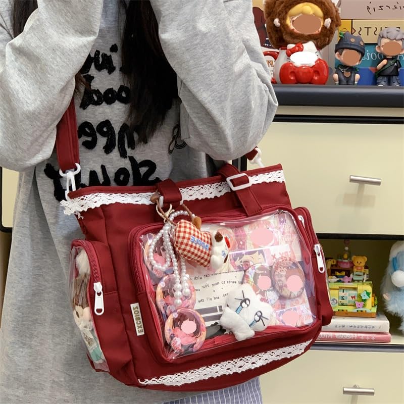 Bolso Tote Crossbody Ita con exhibidor transparente miniatura 3