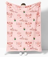Vista 37 de OLIVE OLIVIA Mantas personalizadas para niños con nombres, mantas personalizadas con nombre para adultos, manta personalizada, regalo para Nombre