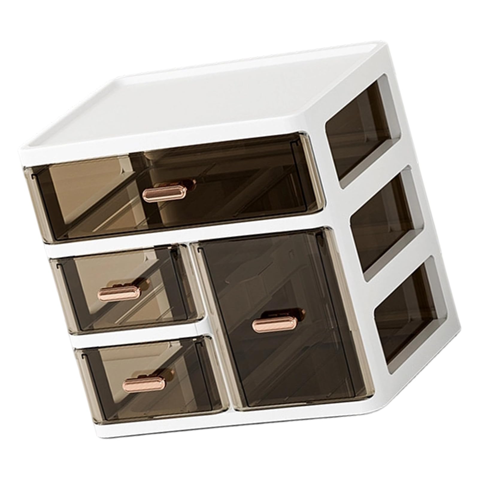 yanzunlrn Space Saving Desk Solution with Sliding Compartments and Additional Top Storage Area Study Table Planner