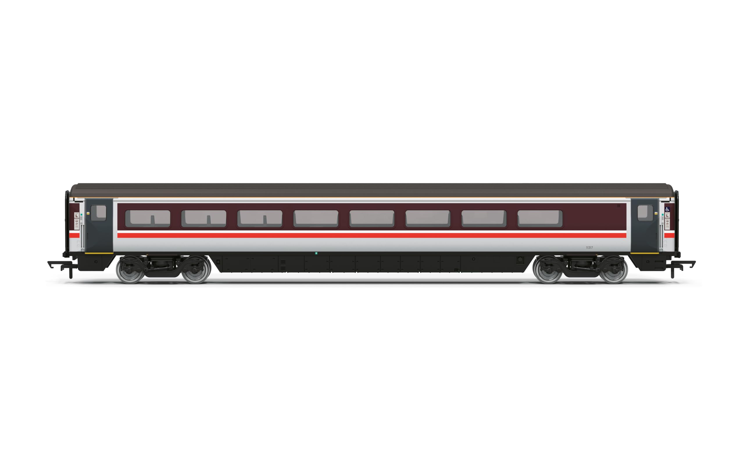 Hornby R40503 LNER Mk4 TFD 11317 L coach, Railway Rolling Stock Coaches, for ages 14+