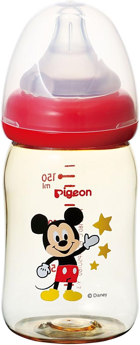 ピジョン Pigeon 高級な 母乳実感 哺乳びん Disney ディズニー プラスチック Ppsu ミッキー柄 160ml