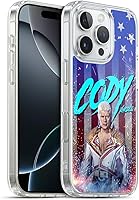 Vista 47 de Head Case Designs Funda de gel suave con licencia oficial de la WWE American Nightmare Flag Cody Rhodes Graphics compatible con Apple iPhone 7