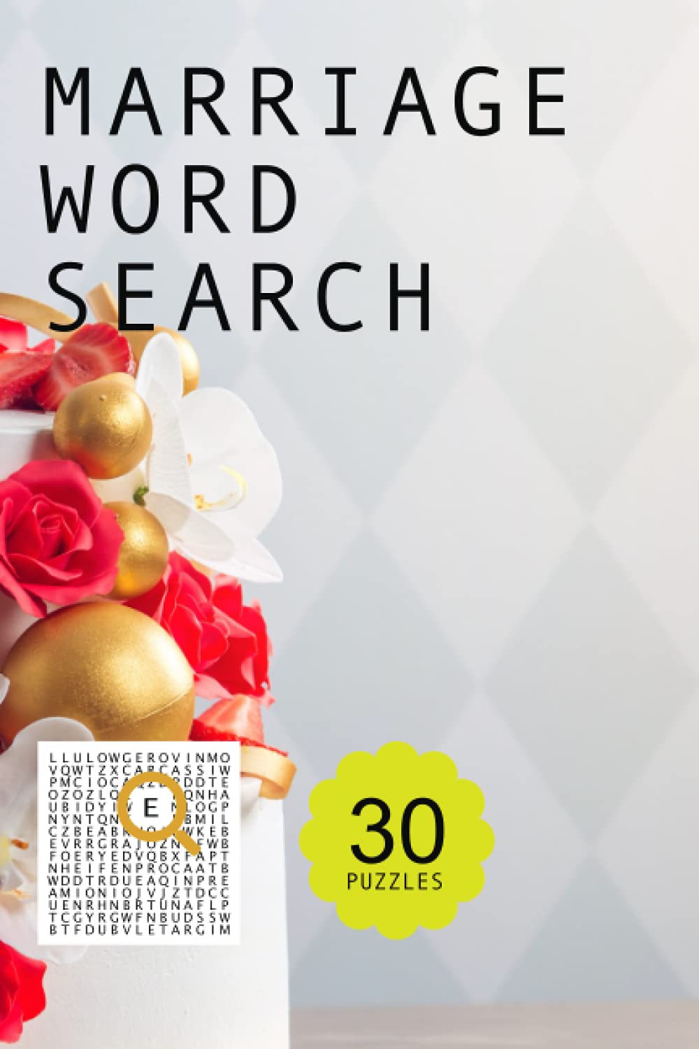 Marriage word search puzzle book