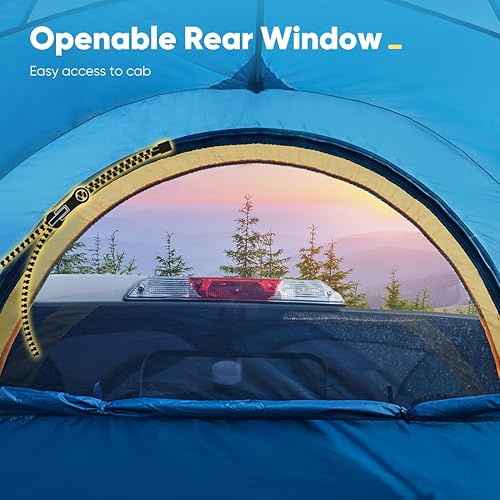 Miniatura 9 de Quictent Tienda de campaña para camioneta de 5.5-5.8 pies6.0-6.3 pies6.4-6.7 pies8.0-8.2 pies5.0-5.2 pies, impermeable PU2000mm capacidad de dormir