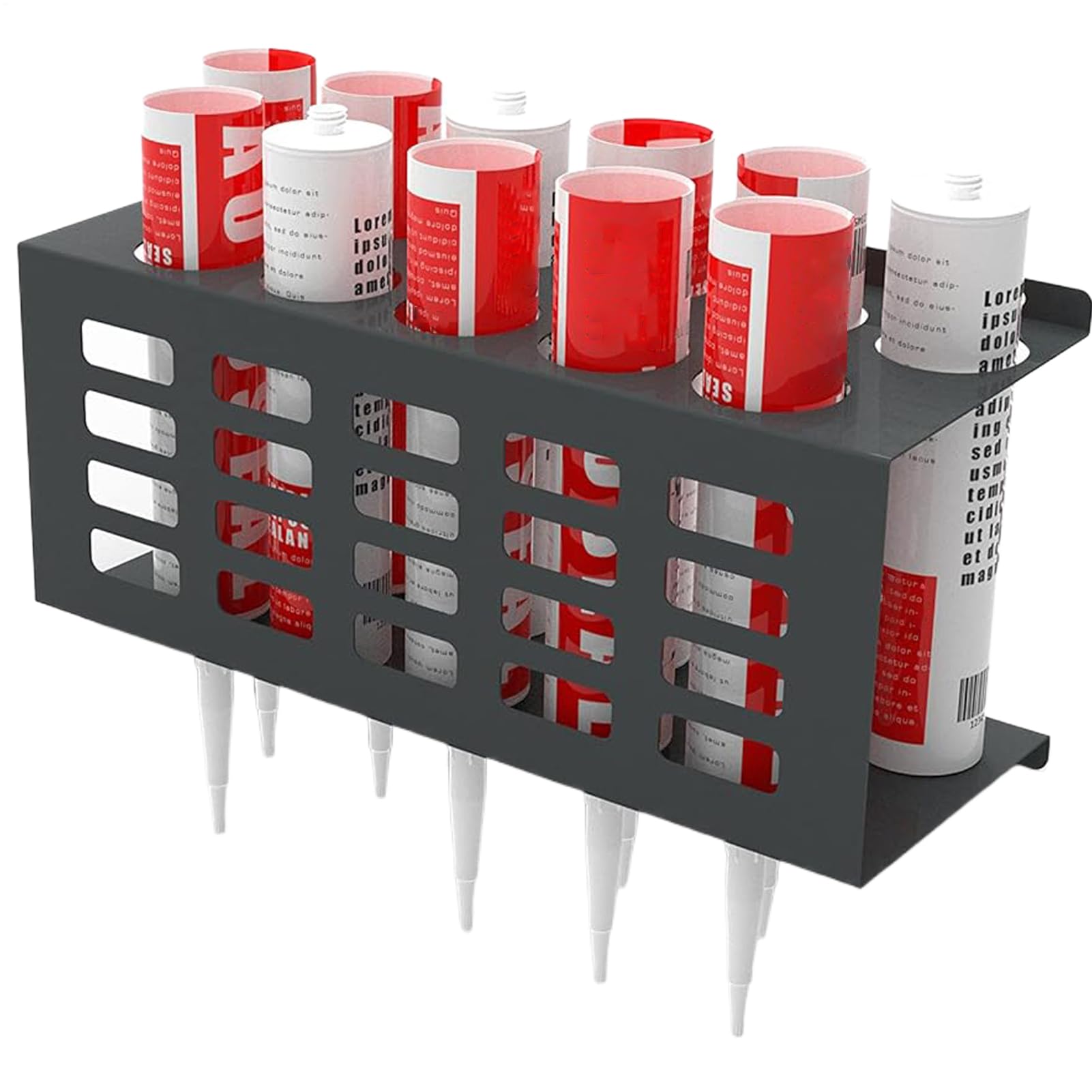Rangement Tubes Graisse Organisateur de Graisse Murale