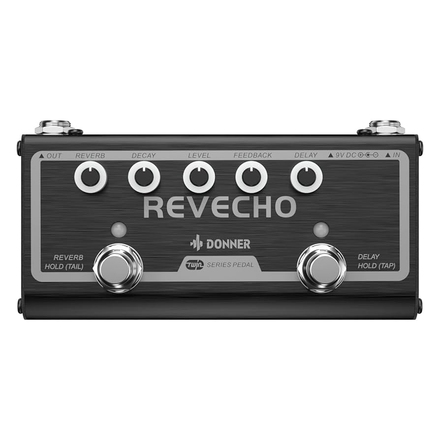 ギター Donner  Delay Looper Amazon.com: Donner Reverb Delay Pedal 2 in 1 Effects for