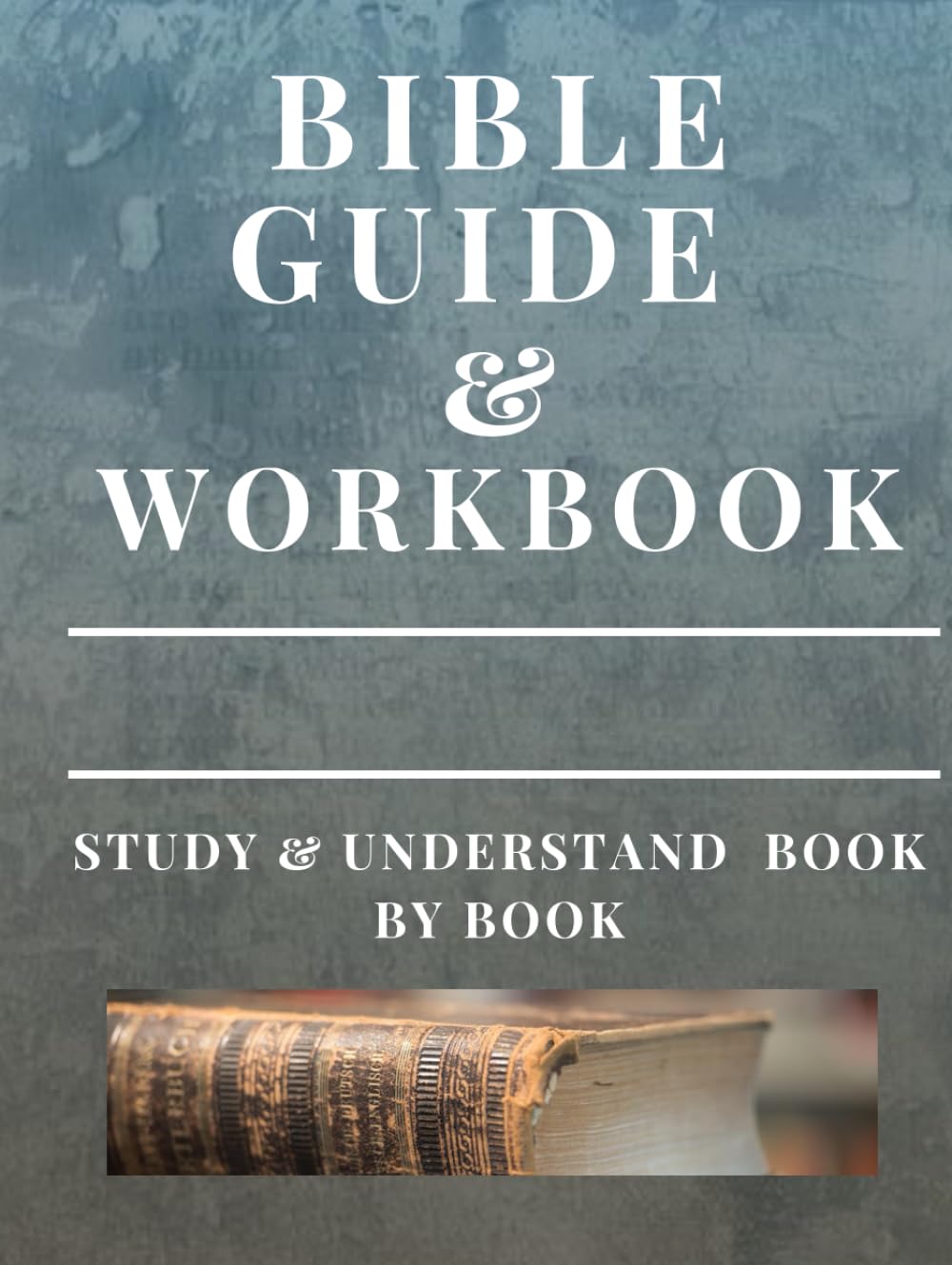 Bible Workbook and Guide: Study and Understand Book by Book