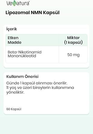 VeNatura Lipozomal Nmn 60 Kapsül 214132