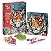 Produktbild Sentosphère 3902027 Bastelset Strassstein-Bild, Motiv: Tiger, Kreativ-Set, DIY für Kinder und Erwachsene