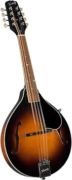 Kentucky KM-150 Standard All-Solid A-Model Mandolin with Instrument Alley Bag, Tuner, Picks, Strap, Strings Bundle