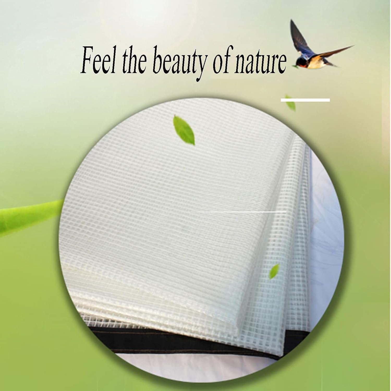 Dustproof Rainproof Tarp Double-Sided Waterproof Sunshade Heat-Resistant Cold Warm Suitable for Rainproof Moisture-Proof Outdoor Covers Etc., 23 Sizes(1.2x2m)