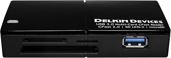 Delkin USB 3.0 Multi-Slot CFast 2.0 Memory Card Reader (DDREADER-48)
