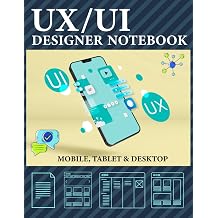 UX/UI Designer Notebook Mobile, Tablet & Desktop This Mockup Book Helps You Prototype Your Web Projects Or Apps