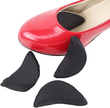 3 Pairs Toe Filler & Shoe Inserts to Make Big Shoes Fit Shoe Filler Improved Shoe Fit and Comfort for Men & Women High Heels Flats Dress Shoes