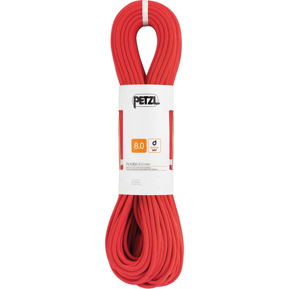 PETZL Cuerda Doble Rumba Rojo 8MM X 50M