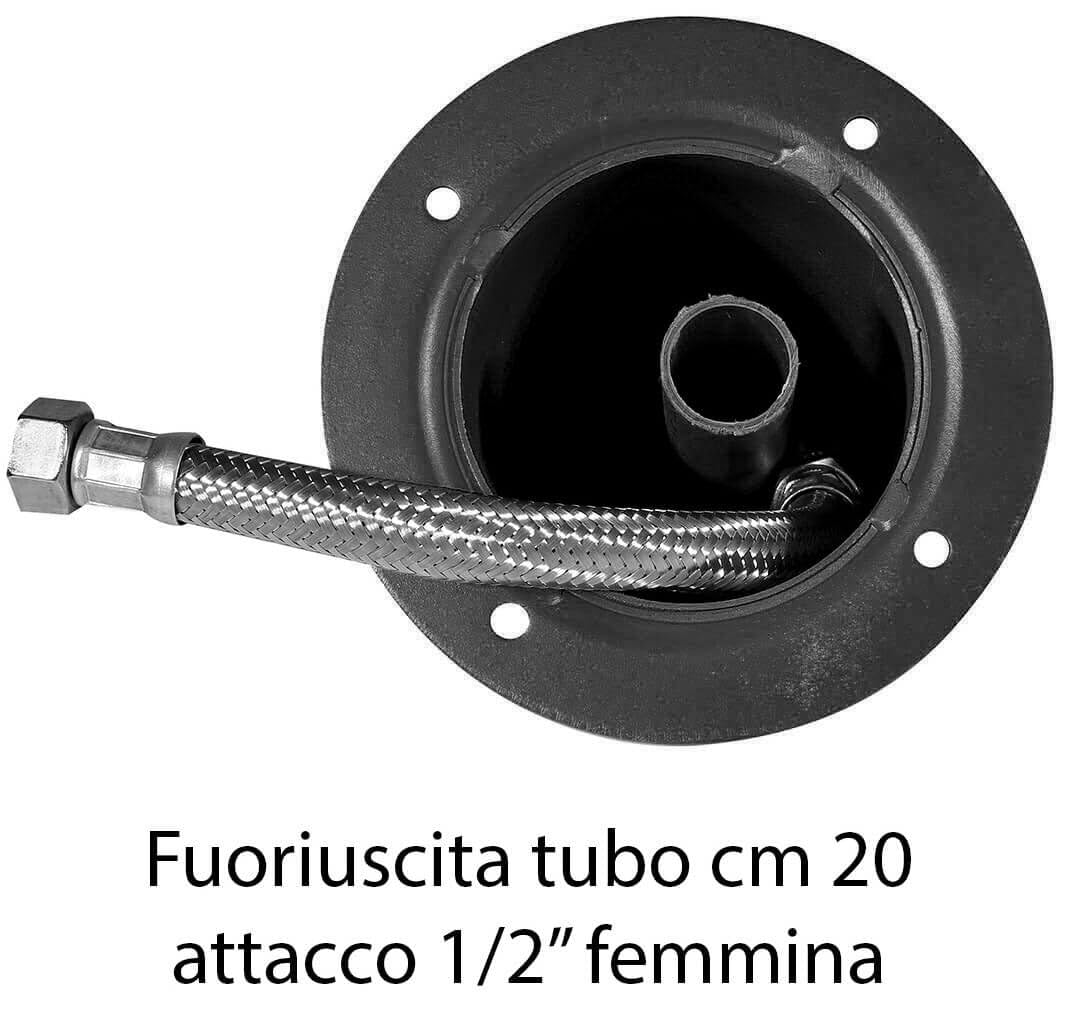 Bel-fer FONTANA IN FERRO CON SECCHIELLO 42/ARC - Antracite