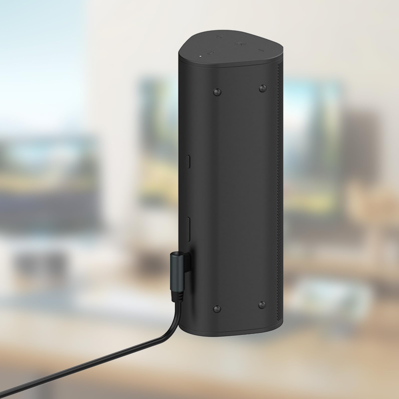 Flexible 1m Bent Charging Wire for Loudspeakers Power Supply to Electronic Accessories