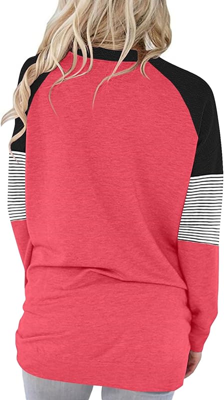onlypuff Long Sleeve Shirts Women Tunic Top fall Outfit Ladies Blouse XXL image 4