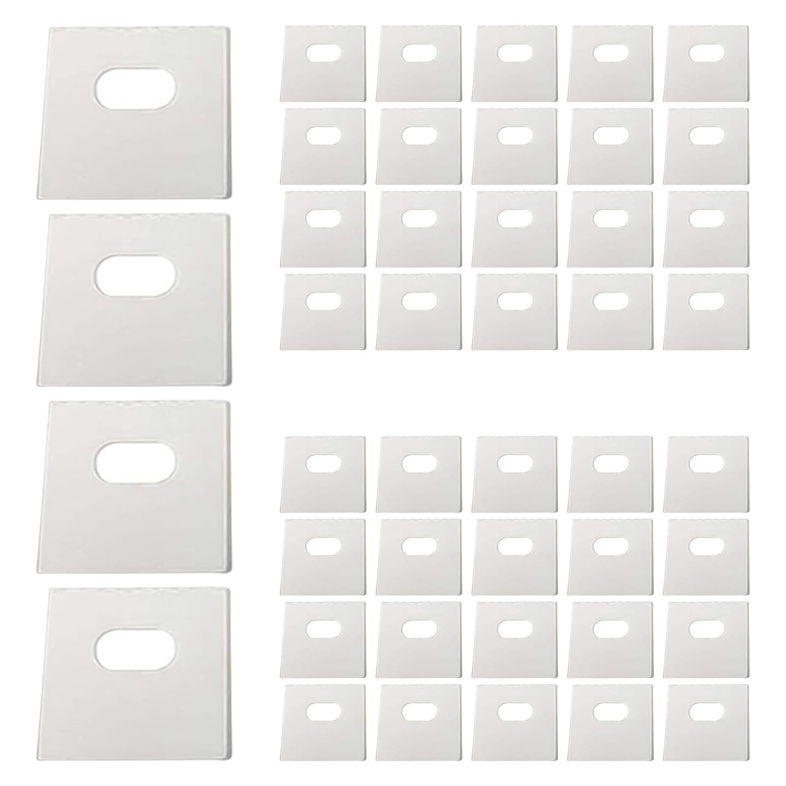 Onglets de Réparation en PVC pour Réparer une Latte de Store Cassée