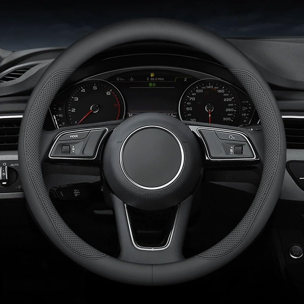 Tryagat Car Steering Wheel Cover for MG MG4 EV XPower 2023 2024 2025, Automotive Steering Wheel Protector Car Wheel Protector Accessories,Type-O-C