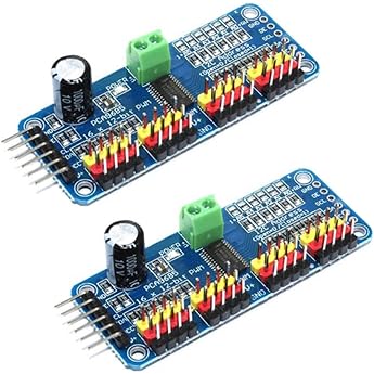 2 pcs PCA9685 PWM Motor Driver