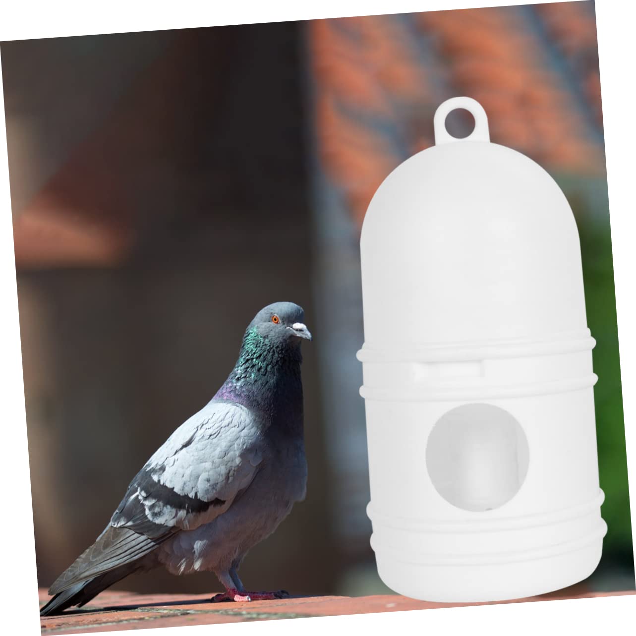 Sosoport 3piezas Bebedero para Pájaros De Plástico De Bebedero Portátil y Automático Aves Pollos y Codornices